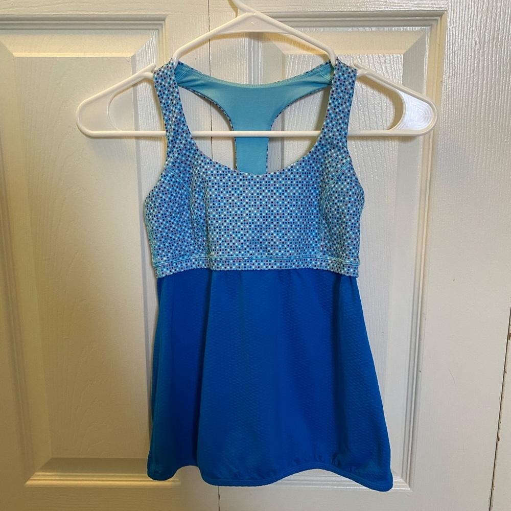 Ivivva (girls lululemon) blue tank top